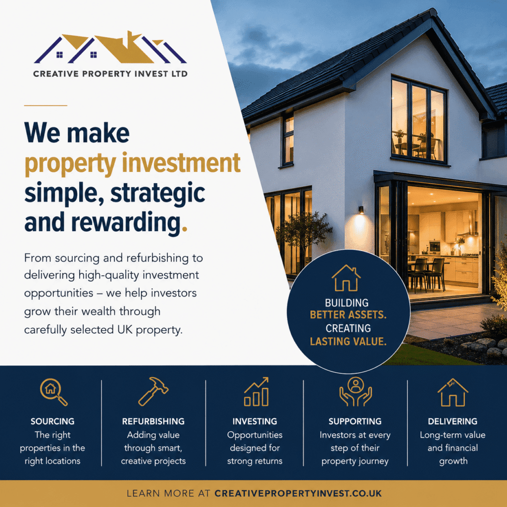 Creative Property Invest Poster